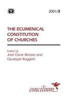 Concilium 2001/3: Ecumenical Constitution of Churches 0334030641 Book Cover