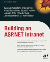 Building an ASP.NET Intranet 1590592565 Book Cover