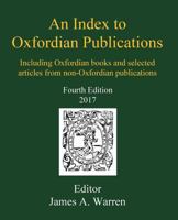An Index to Oxfordian Publications: Including Oxfordian books and selected articles from non-Oxfordian publications 0998928925 Book Cover
