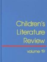 Children's Literature Review, Volume 19 0810327791 Book Cover