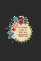 Proverbs 31:25: MONTHLY PLANNER 1711341762 Book Cover