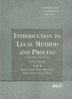 Introduction to Legal Method And Process: Cases and Materials 0314260021 Book Cover