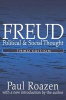 Freud: Political and Social Thought B0006BU7R4 Book Cover