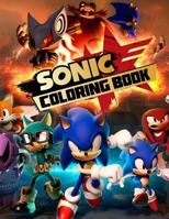Sonic Coloring Book: Awesome Activity Book for Kids 1729680070 Book Cover