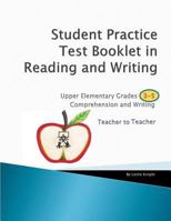 Student Practice Tests Booklet in Reading Grades 3-5 Teacher to Teacher 1523856238 Book Cover