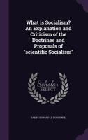 What is Socialism? 1018236899 Book Cover