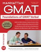 Foundations of GMAT Verbal Strategy Guide 1937707016 Book Cover