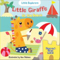 Little Giraffe at the Beach 0764168940 Book Cover