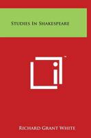 Studies in Shakespeare. 1016612257 Book Cover