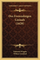 Des Evenrednigen Liniaals (1628) 1166027562 Book Cover