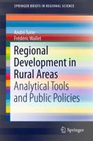 Regional Development in Rural Areas: Analytical Tools and Public Policies 3319023713 Book Cover