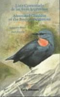 Lista Comentada de las Aves Argentinas / Annnotated Checklist of the Birds of Argentina (Checklists) 8487334326 Book Cover