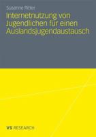Internetnutzung Von Jugendlichen Fur Einen Auslandsjugendaustausch 3531174193 Book Cover