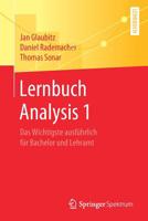 Lernbuch Analysis 1: Das Wichtigste ausführlich für Bachelor und Lehramt (German Edition) 3658269367 Book Cover