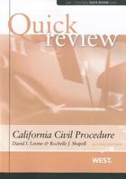 California Civil Procedure 0314208143 Book Cover