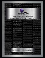 Manual de Análisis Grafológico de Texto N°1: MAG TEXTO N°1 B08CWD4T93 Book Cover