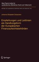 Empfehlungen Und Leitlinien ALS Handlungsform Der Europaischen Finanzaufsichtsbehorden: Eine Dogmatische Vermessung 3662543605 Book Cover