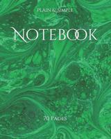 Notebook: 70 Pages 1729390293 Book Cover