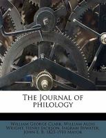 Journal of Philology, Volume 28 1355321468 Book Cover