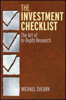 The Investment Checklist: The Art of In-Depth Research 1394377975 Book Cover