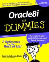 Oracle 8i Für Dummies 0764507982 Book Cover