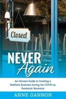 Never Again: An Entrepreneurs Guide to Creating a Resilient Business during the COVID-19 Pandemic Recovery 1098383486 Book Cover