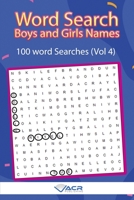 Word Search: Boys and Girls Names 1989552102 Book Cover
