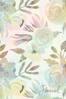 Journal: Floral Roses Journal Unguided and Lined for Keeping a Diary, Personal Journal, or Prayer Journal 1699378657 Book Cover