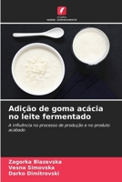 Adição de goma acácia no leite fermentado (Portuguese Edition) 6208095646 Book Cover