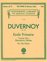 DUVERNOY - Escuela Preliminar Op.176 para Piano 0793559251 Book Cover