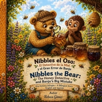 Nibbles the Bear: The Honey Detective and Banju’s Big Mistake. Nibbles el Oso: El Detective de la Miel y el Gran Error de Banju: A Sweet Story About ... and the Busy Bees Who Make It All Possible B0GYDTXV65 Book Cover