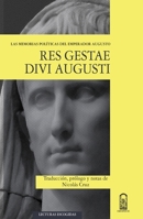 Las memorias políticas del emperador Augusto: Res Gestae Divi Augusti (Spanish Edition) 956141970X Book Cover