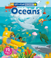 Oceans Lift and Discover (Curious Fox Books) 75 Lift-the-Flap Adventures Exploring Coral Reefs, Ocean Animals, Polar Waters, Kelp Forests, and Marine Life for Kids Ages 4-7 B0GQ6R3653 Book Cover