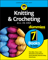 Knitting & Crochet All in One for Dummies 1119652936 Book Cover