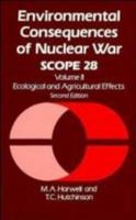 Environmental Consequences of Nuclear War (Scope 28) Volume 1 Physical and Atmospheric Effects 0471909181 Book Cover