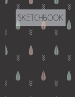 Sketchbook: Teardrops 200 Page Sketchbook: Artist Edition (8.5x11) 1673567258 Book Cover