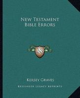 New Testament Bible Errors 1162913975 Book Cover
