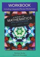 A Workbook with Integrated Review Worksheets for Survey of Mathematics with Applications 0134196953 Book Cover