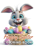 Happy Easter Coloring Book for Kids: New Edition And Unique High-quality illustrations, Enjoyable Stress Relief and Relaxation Coloring Pages B0CV888MK5 Book Cover