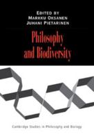 Philosophy and Biodiversity 0521039142 Book Cover