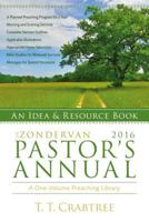 The Zondervan 2016 Pastor's Annual: An Idea and Resource Book 0310493978 Book Cover