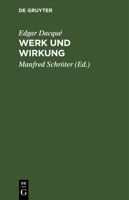 Werk Und Wirkung (German Edition) 3486775960 Book Cover