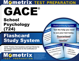 GACE School Psychology (724) Flashcard Study System: GACE Practice Test Questions and Exam Review for the Georgia Assessments for the Certification of Educators 1516730267 Book Cover