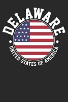 Gift Notebook: Delaware Dot Grid 6x9 120 Pages 1699081719 Book Cover