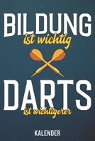 Kalender: 2020 A5 1 Woche 2 Seiten - 110 Seiten - Bildung ist wichtig Darts 1655535986 Book Cover