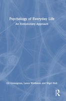Psychology of Everyday Life: An Evolutionary Approach 1032233176 Book Cover