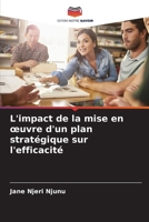 L'impact de la mise en œuvre d'un plan stratégique sur l'efficacité (French Edition) 6206826279 Book Cover