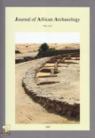 Journal of African Archaeology 3 (1) 3937248048 Book Cover