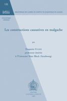 Les Constructions Causatives En Malgache 9042921749 Book Cover