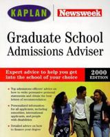 Kaplan/Newsweek Medical School Admissions Adviser 2000 0684859556 Book Cover